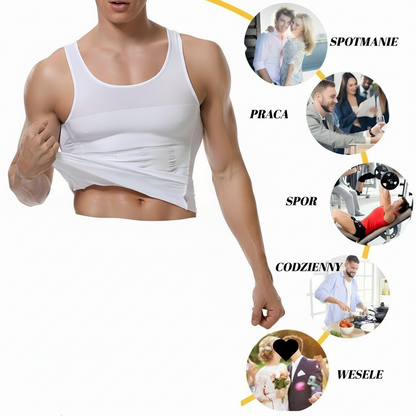 Wyszczuplający Gorsetowy Top